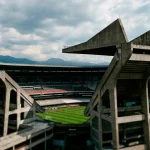 Estadio Azteca in Mexico City exterior view showing the historic World Cup 2026 Opening Match venue