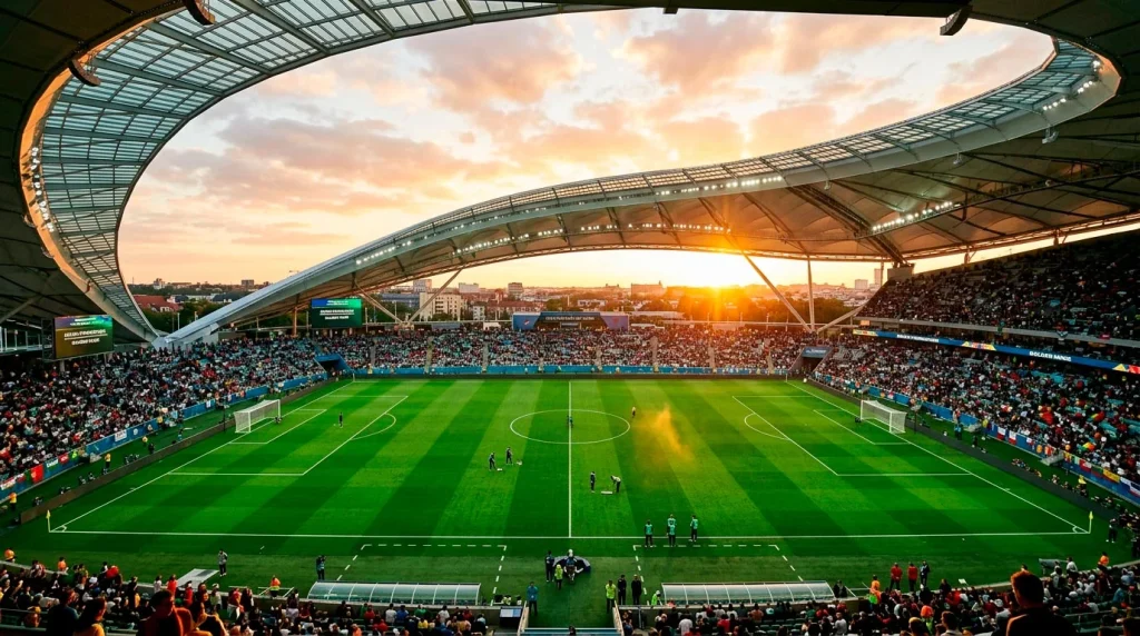 World Cup 2026 Group F featuring Netherlands, Japan, Tunisia and Sweden national team emblems
