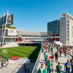 Levi's Stadium in Santa Clara California exterior view showing the World Cup 2026 venue